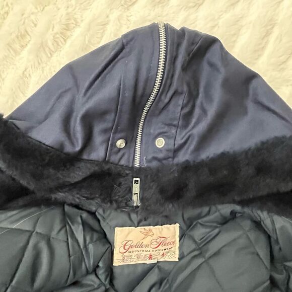 Vintage Golden Fleece Industrial Parka Jacket, Size 44 (Approx L) - Picture 4 of 6